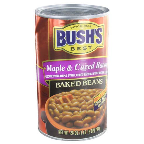 Bush's Baked Beans Maple & Cured Bacon 794g [Contains Pork] - Available at Alosra Online Supermarket