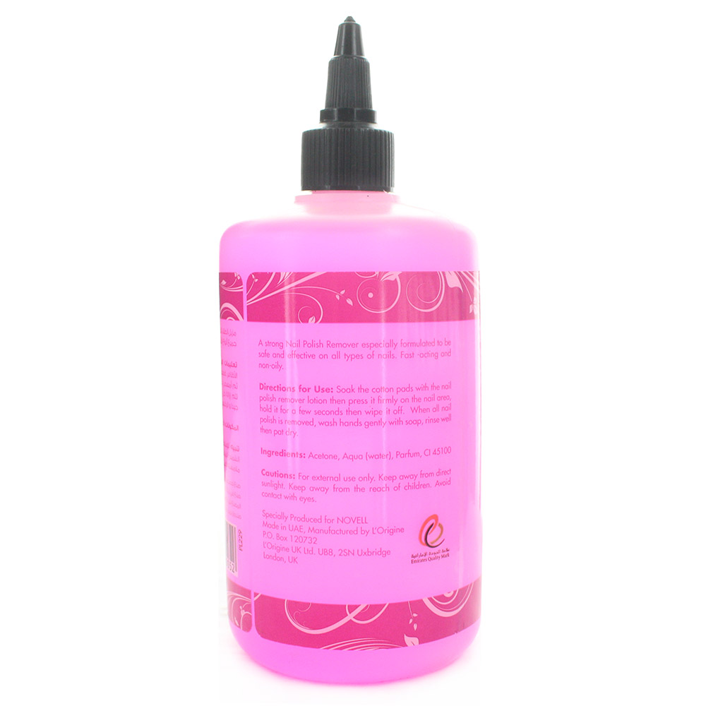 Novell Nail Polish Remover 300ml right side image