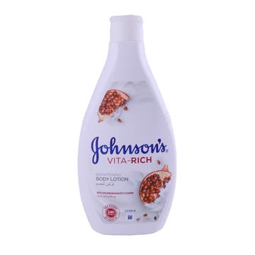 Johnson's Vita Rich Pomegranate Flower Body Lotion 400ml - Available at Alosra Online Supermarket
