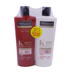 Tresemme Keratin Shampoo & Conditioner 800ml [Special Offer]