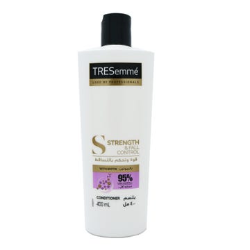Tresemme Strength & Fall Control Conditioner 400ml - Available at Alosra Online Supermarket