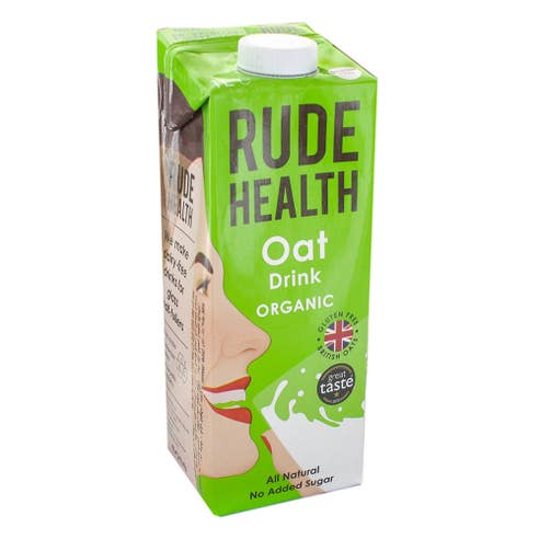 Rude Health Organic Oat Drink 1L - Available at Alosra Online Supermarket