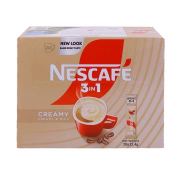 Nescafe 3 in 1 Creamy Latte 20x22.5g - Available at Alosra Online Supermarket