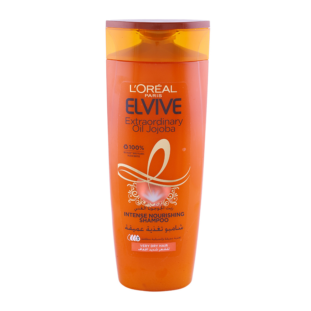 L'Oreal Elvive Extraordinary Oil Shampoo Dry & Very Dry Hair 400ml - Available at Alosra Online Supermarket
