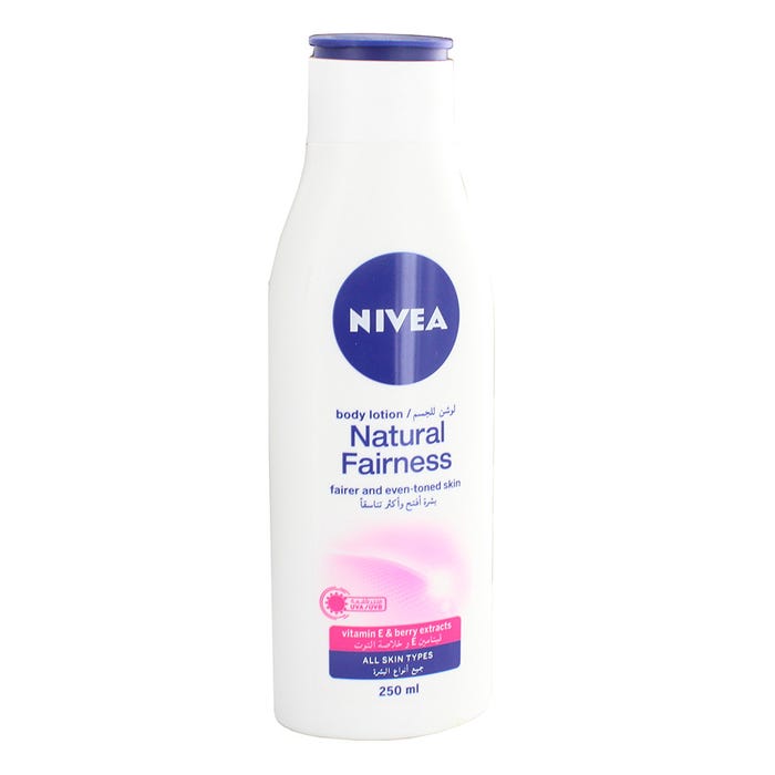 Nivea Natural Fairness Body Lotion 250ml - Available at Alosra Online Supermarket