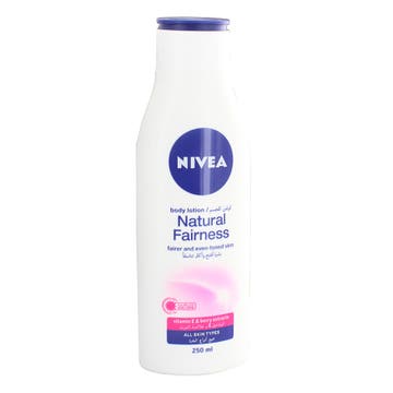 Nivea Natural Fairness Body Lotion 250ml - Available at Alosra Online Supermarket