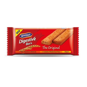 McVities Digestive Bars Original 24x30g - Available at Alosra Online Supermarket