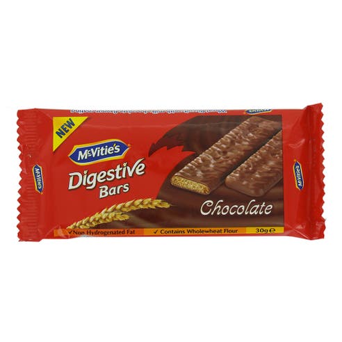 McVitie's Digestive Chocolate Bar 30g - Available at Alosra Online Supermarket