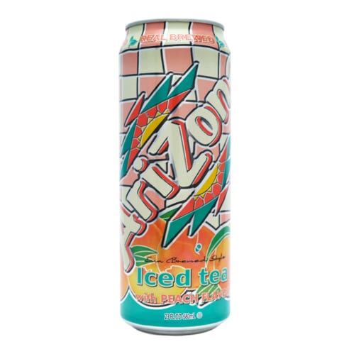 AriZona Peach Iced Tea 680ml - Available at Alosra Online Supermarket