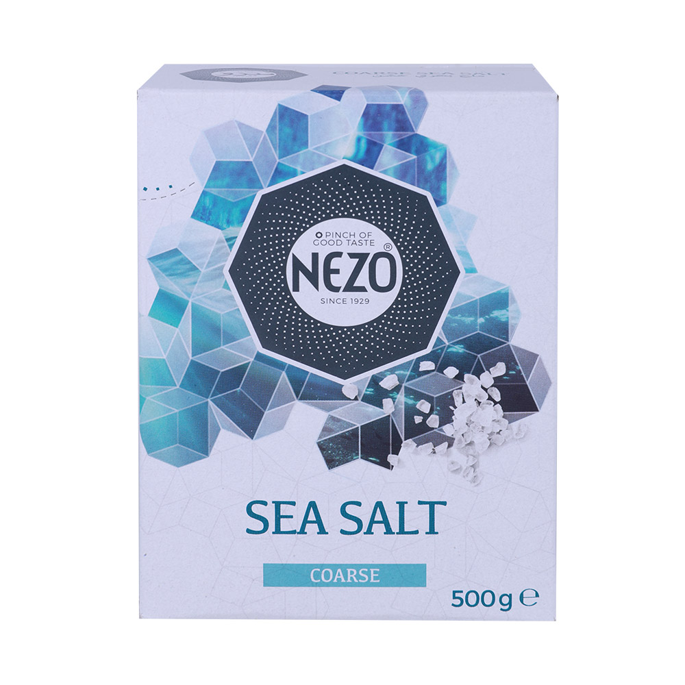Nezo Coarse Sea Salt Shaker 500g - Available at Alosra Online Supermarket