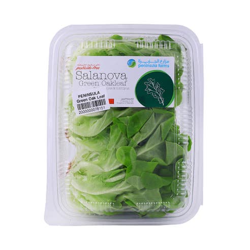 Peninsula Farms Oak Leaf Green Lettuce [Pre-packed] - Available at Alosra Online Supermarket