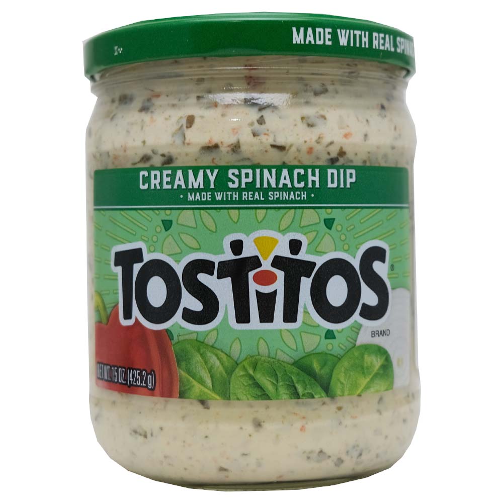 Tostitos Creamy Spinach Dip 425.2g - Available at Alosra Online Supermarket