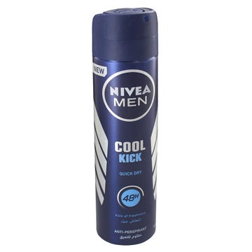 Nivea Men Cool Kick Deodorant Spray 150ml - Available at Alosra Online Supermarket