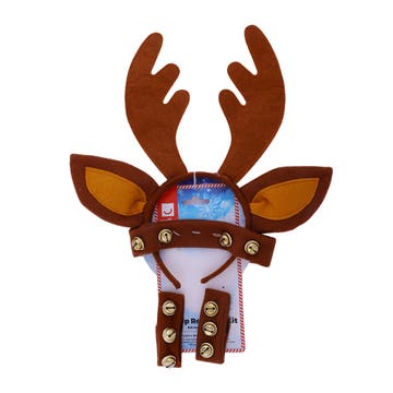 Smiffys Brown Pin Up Reindeer Kit With Headband
