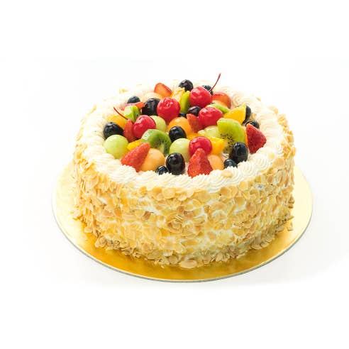 Fresh Fruit Cake Medium 