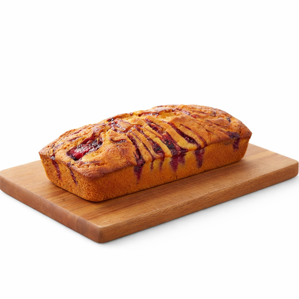 Raspberry Loaf Cake - Available at Alosra Online Supermarket