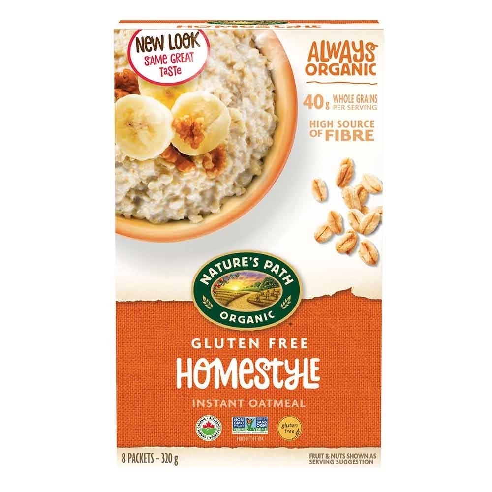 Nature's Path Organic Homestyle Instant Oatmeal 320g - Available at Alosra Online Supermarket