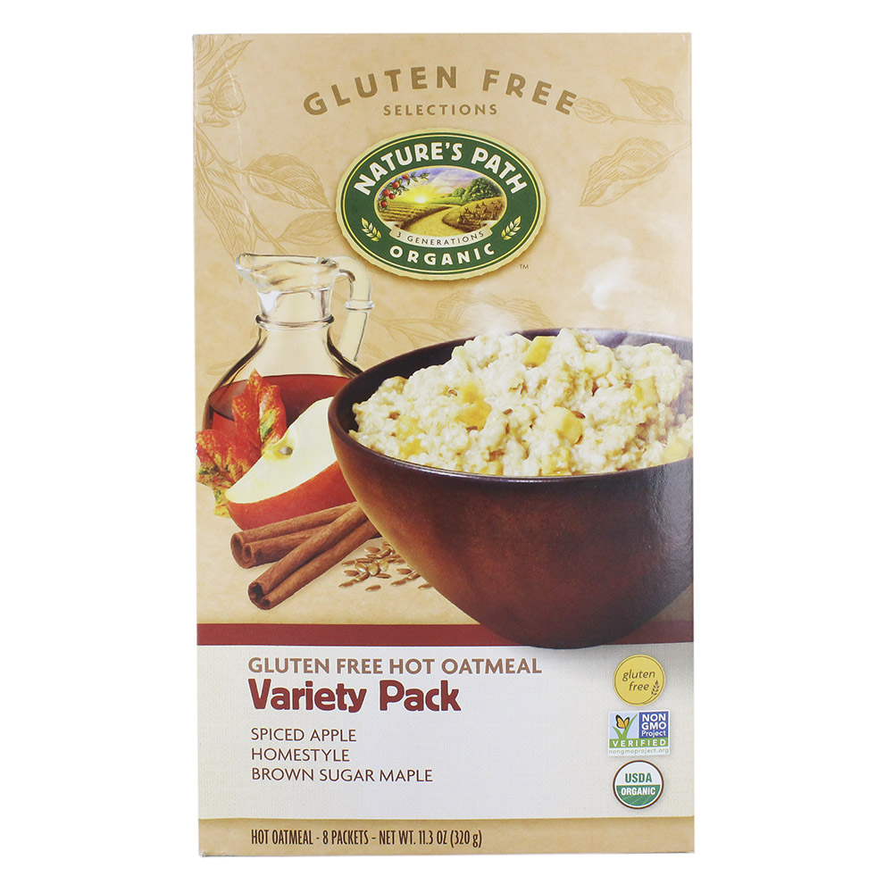Nature's Path Organic Hot Oatmeal Variety Pack 320g - Available at Alosra Online Supermarket