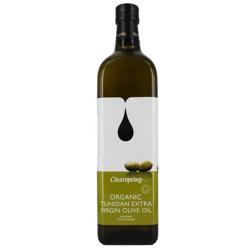 Clearspring Tunisian Olive Oil 1L - Available at Alosra Online Supermarket