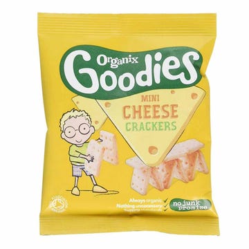 Organix Goodies Mini Cheese Crackers 20g [4 Pack] - Available at Alosra Online Supermarket