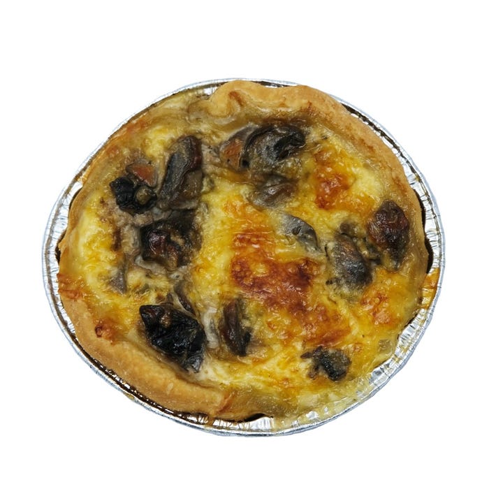 Quiche Mushroom Baked - Available at Alosra Online Supermarket