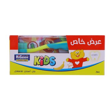 HiGeen Kids Banana Tooth Gel [Special Offer]