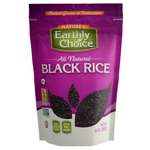 Earthly Choice All Natural Black Rice 397g - Available at Alosra Online Supermarket
