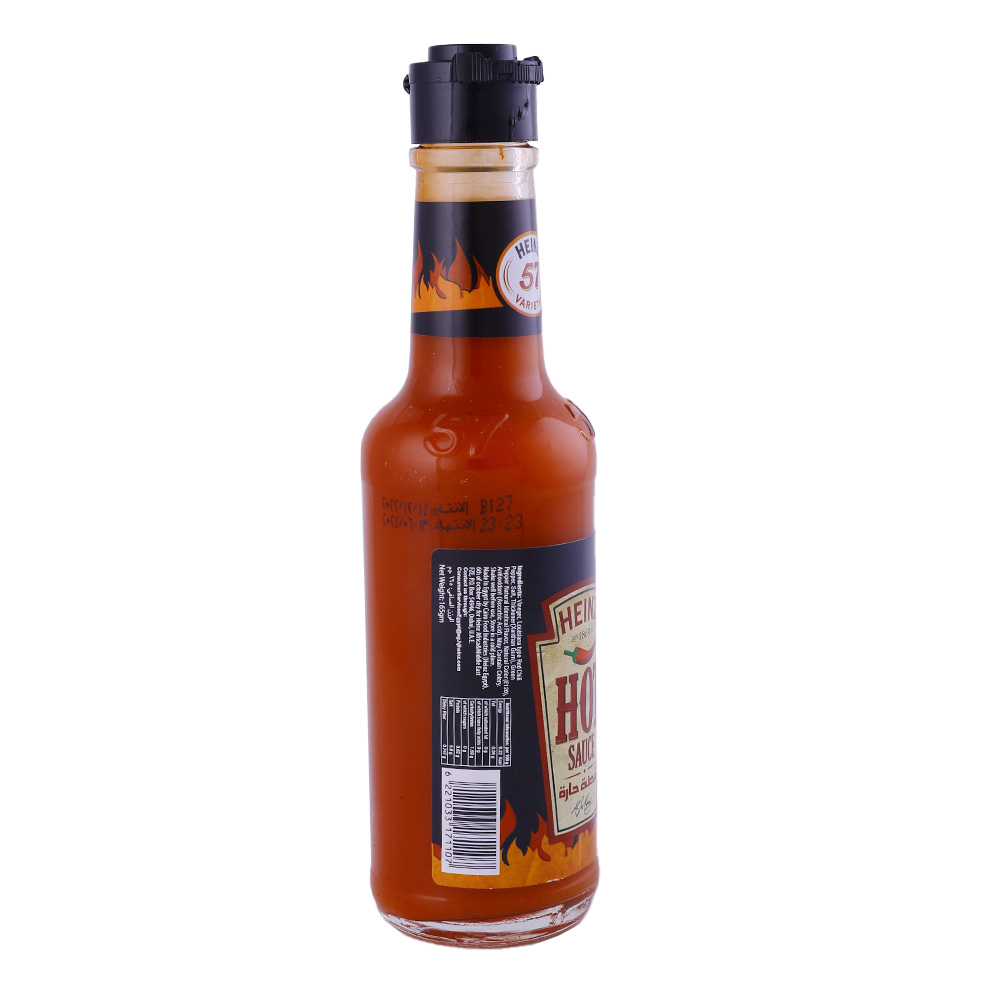 Heinz Hot Sauce 165g back image