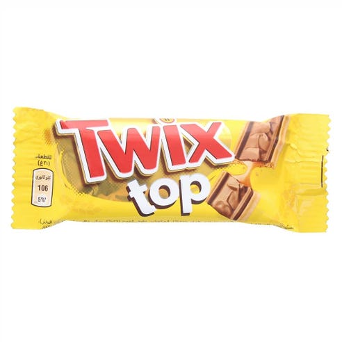 Twix Top Chocolate 21g - Available at Alosra Online Supermarket