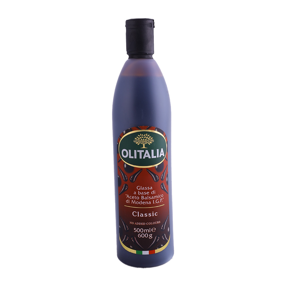 Olitalia Classic Balsamic Vinegar of Modena Cream 500ml - Available at Alosra Online Supermarket