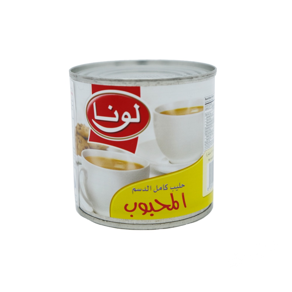 Luna Evaporated Full Cream Milk 170ml back image
