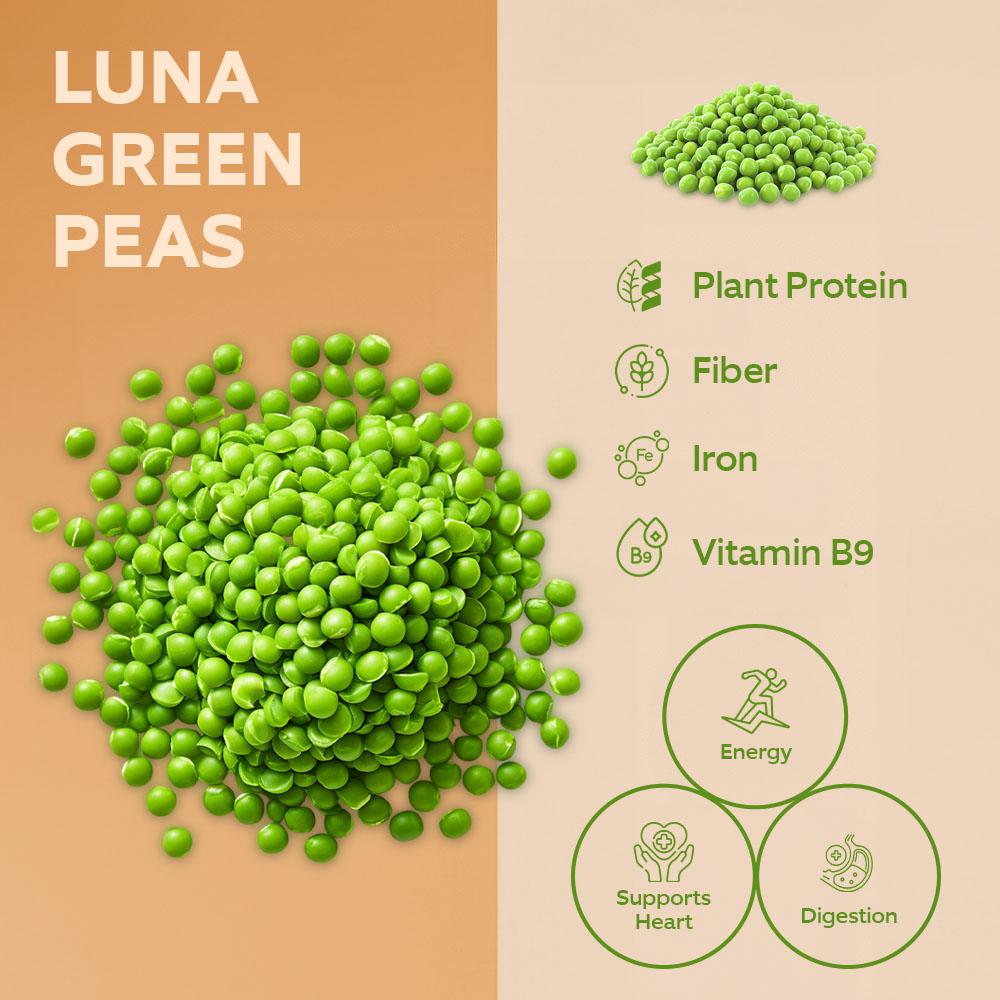 Luna Green Peas 400g lifestyle image