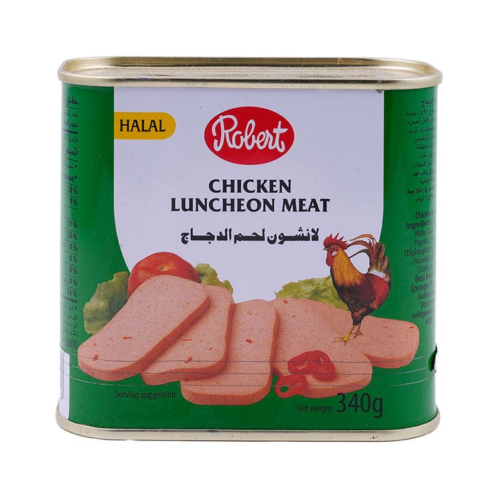 Robert Chicken Luncheon Meat 340g - Available at Alosra Online Supermarket