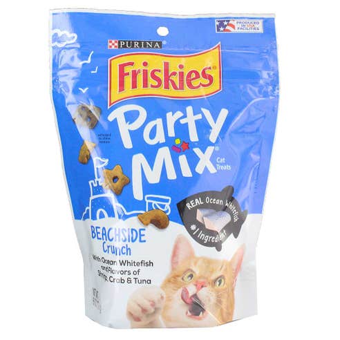 Purina Friskies Beach Side Party Mix Cat Treats 6Oz - Available at Alosra Online Supermarket