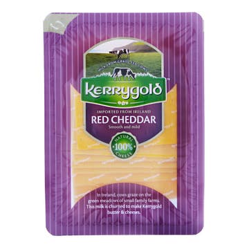 Kerrygold Red Cheddar Slices 150g - Available at Alosra Online Supermarket