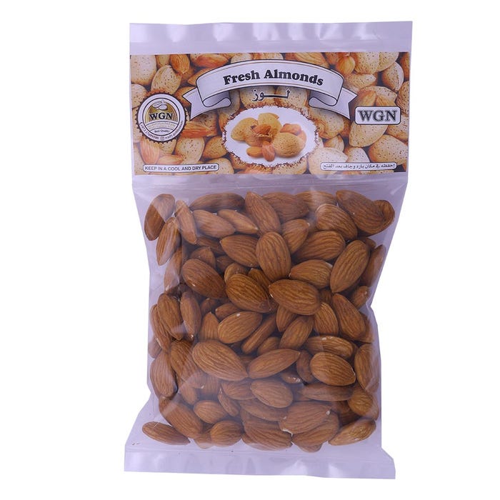 WGN Fresh Almonds 200g - Available at Alosra Online Supermarket