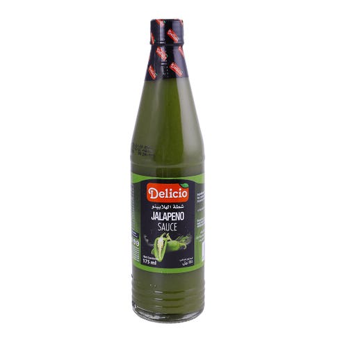 Delicio Jalapeno Sauce 175ml - Available at Alosra Online Supermarket