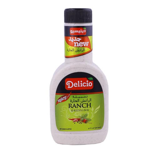 Delicio Spicy Ranch Dressing 267ml - Available at Alosra Online Supermarket