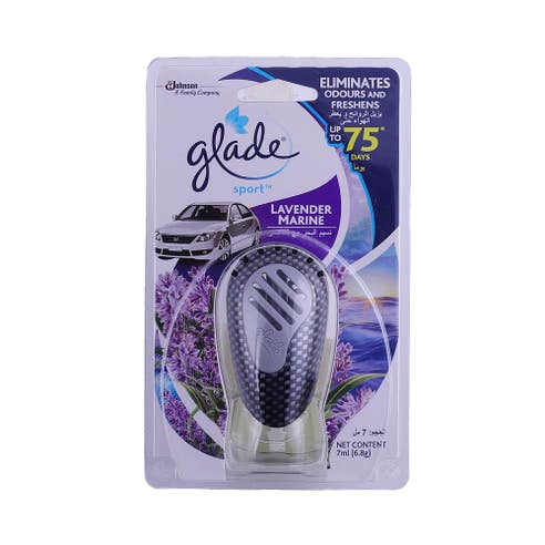 Glade Auto Sport Lavender Marine 6.8g - Available at Alosra Online Supermarket