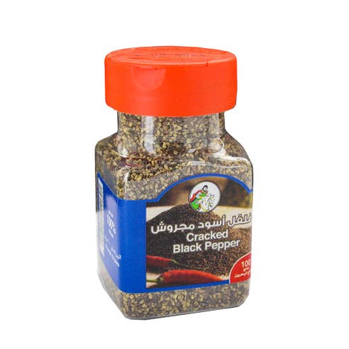 Al Fares Cracked Black Pepper 100g - Available at Alosra Online Supermarket