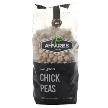 Al Fares Chick Peas 500g - Available at Alosra Online Supermarket