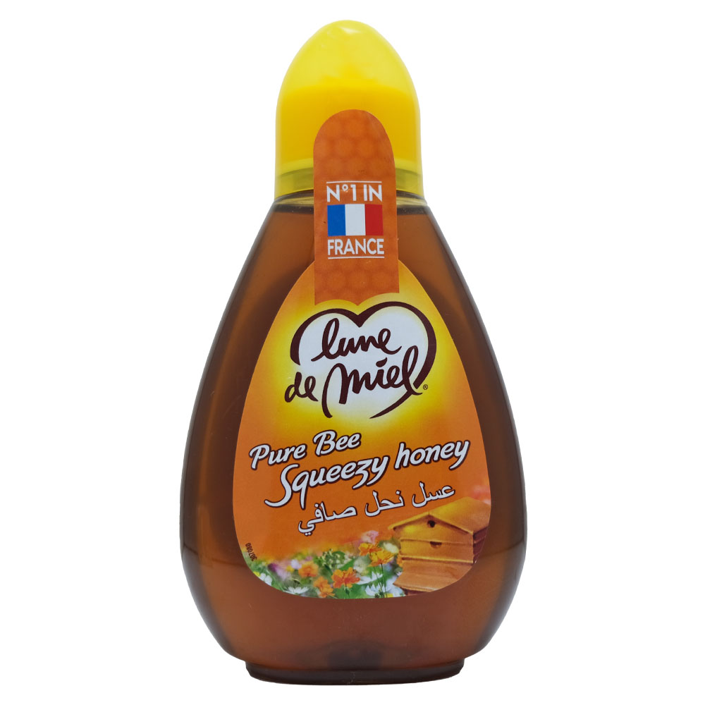 Lune De Miel Pure Bee Squeezy Honey 500g - Available at Alosra Online Supermarket