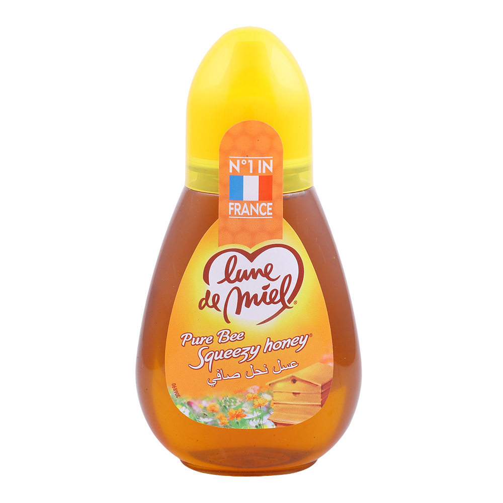 Lune De Miel Pure Bee Squeezy Honey 250g - Available at Alosra Online Supermarket