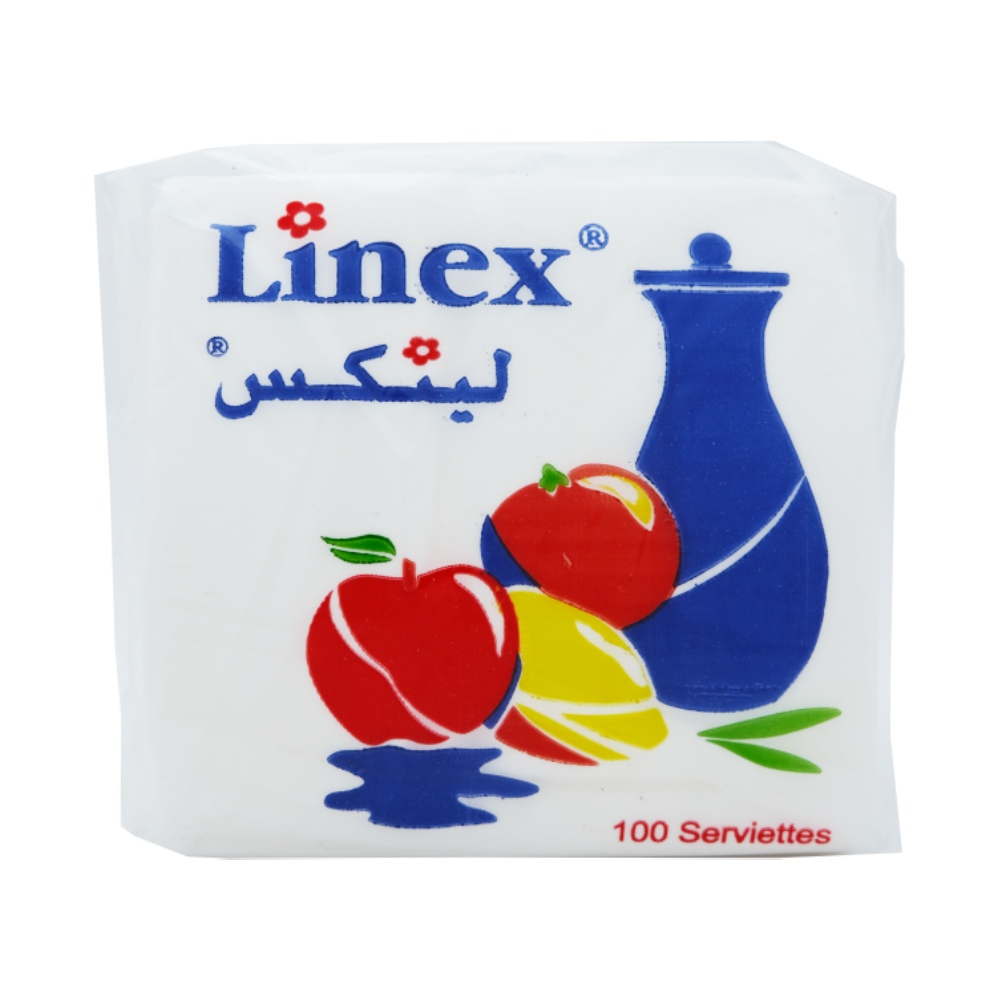 Linex Napkin 5x100 - Available at Alosra Online Supermarket