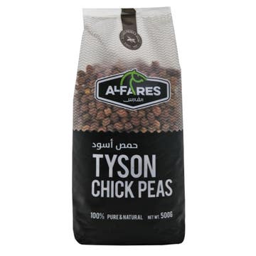 Al Fares Tyson Chick Peas 500g - Available at Alosra Online Supermarket