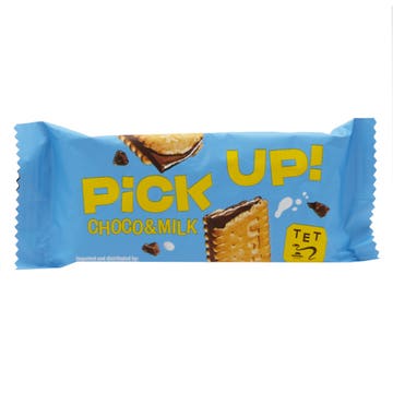 Bahlsen Pick Up Chocolate & Milk Biscuits 28g - Available at Alosra Online Supermarket