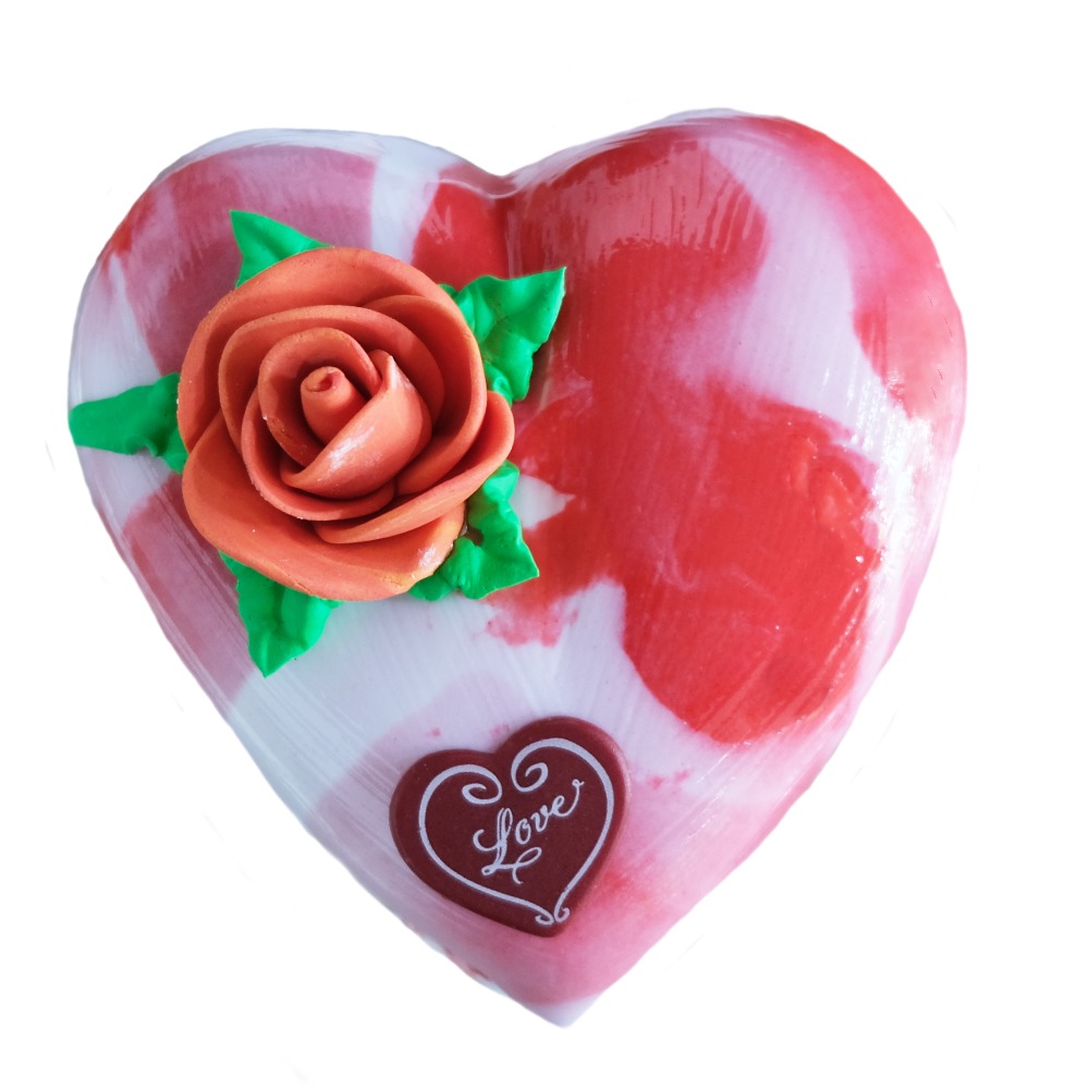 Valentines Cake Medium - Available at Alosra Online Supermarket