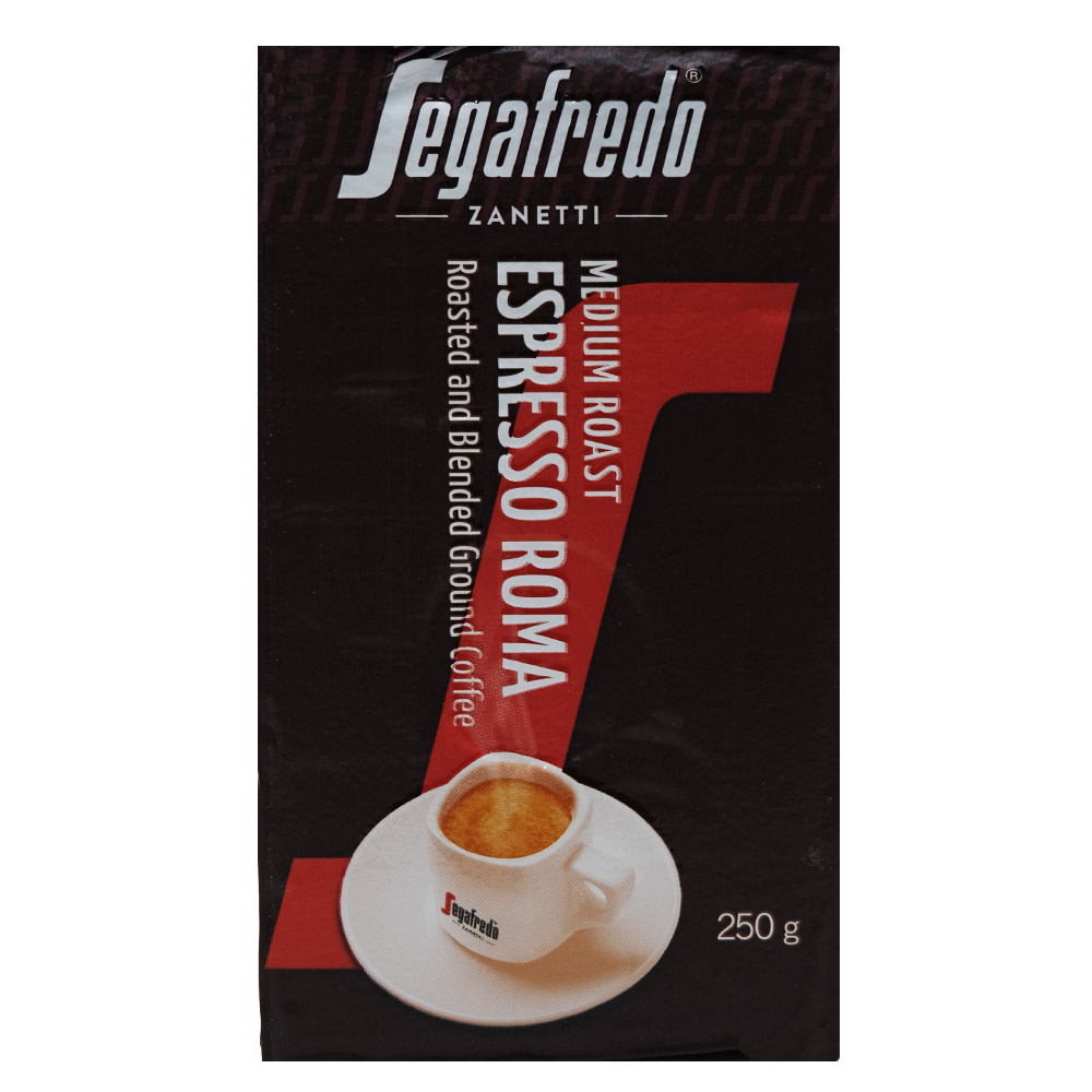 Segafredo Medium Roast Ground Espresso Coffee 250g - Available at Alosra Online Supermarket