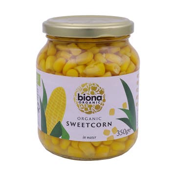 Biona Organic Sweetcorn In Water 350g