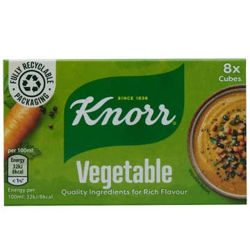 Knorr Vegetable Stock Cubes 80g